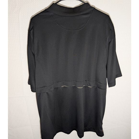 Columbia Titanium XXL Polo Shirt Mens Black Performance Golf Mesh Activewear - Picture 5 of 5